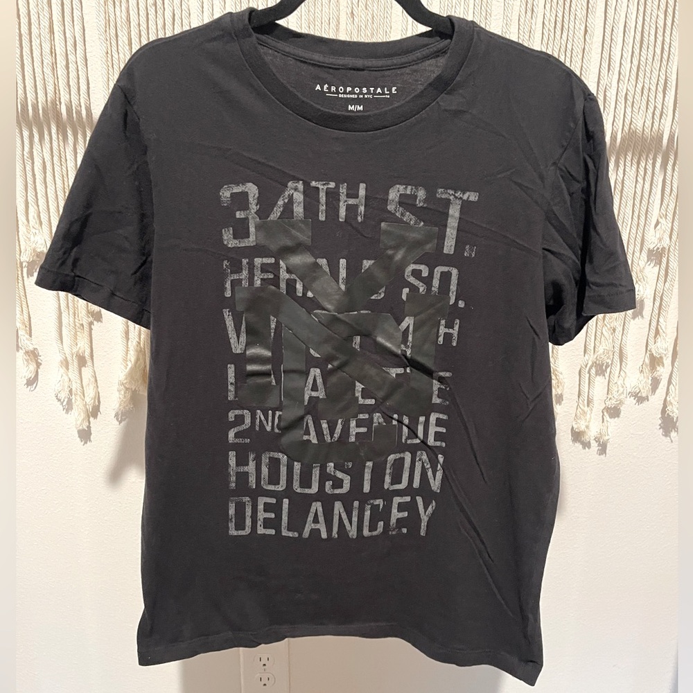 Aéropostale NYC Graphic T-Shirt Size M Unisex